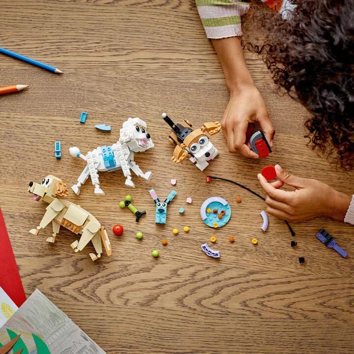 Set LEGO® Creator 31137 Cute dogs, 475 pjesë