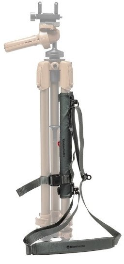 Rrip bartës për tripod Manfrotto ALPHA SHOT, sistem shkëputjeje i shpejtë, i zi
