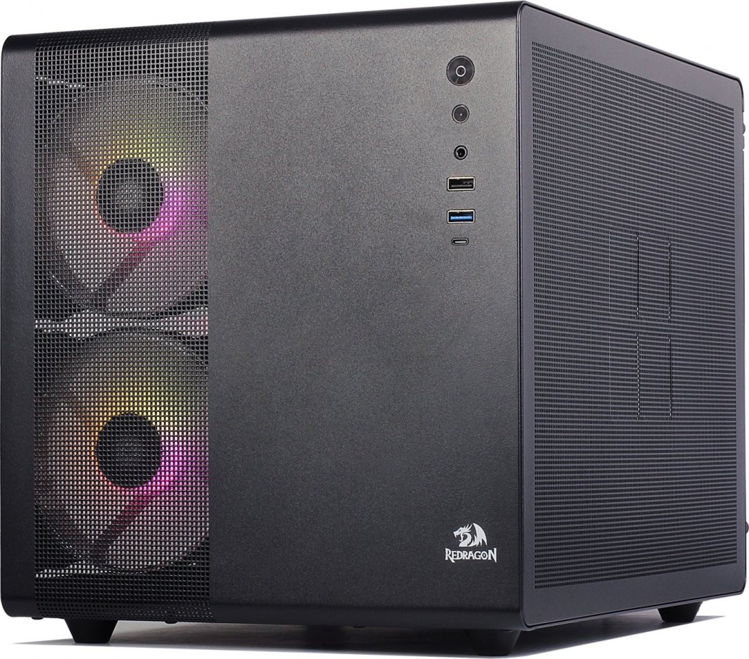 Kasë Redragon Pagos 1 ARGB, Mini Tower