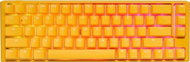Гејминг тастатура Ducky One 3 Yellow SF, механичка 65%, RGB, Cherry MX Black, US