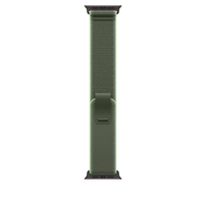Apple Watch 49mm Loop, Green/Neon Trail Loop, S/M, Black Titanium Finish