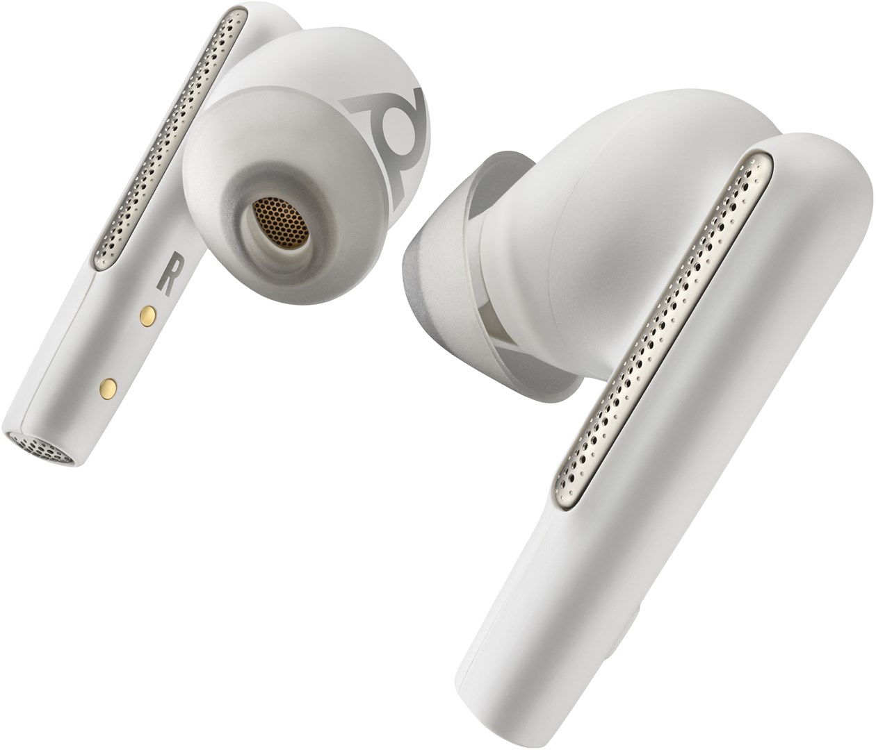 Kufje Poly Voyager Free 60+ UC/Teams, USB-A, Bluetooth, të bardha