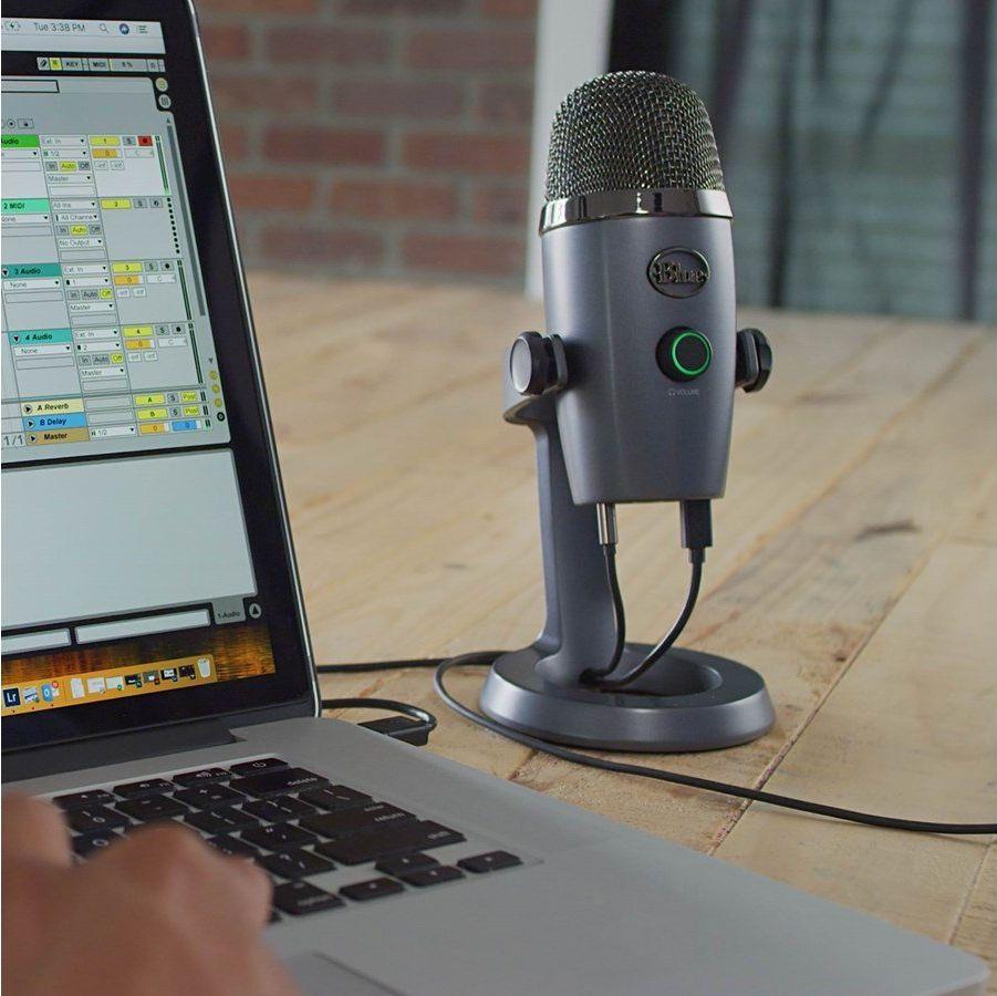 Mikrofon Blue Yeti Nano USB Shadow, hiri (988-000205)