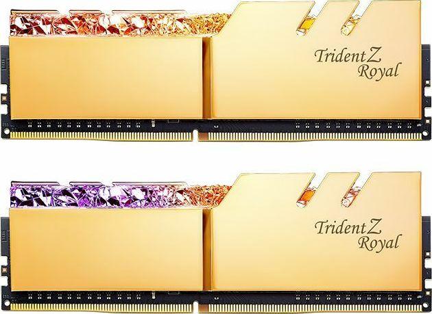 Memorie G.Skill Trident Z Royal, DDR4, 64 GB, 2666 MHz, CL19, F4-2666C19D-64GTRG