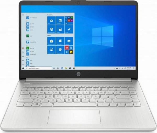 Laptop HP, 14”, Full HD, Intel Core i3-1115G4, 3.0 GHz, 8 GB RAM, SSD 256 GB, Windows 10 Home, i zi / argjendtë