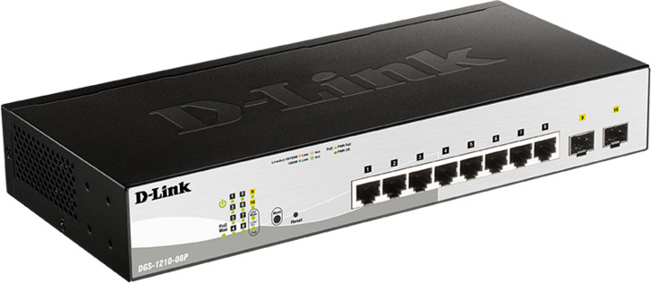 Switch D-Link DGS-1210-08P