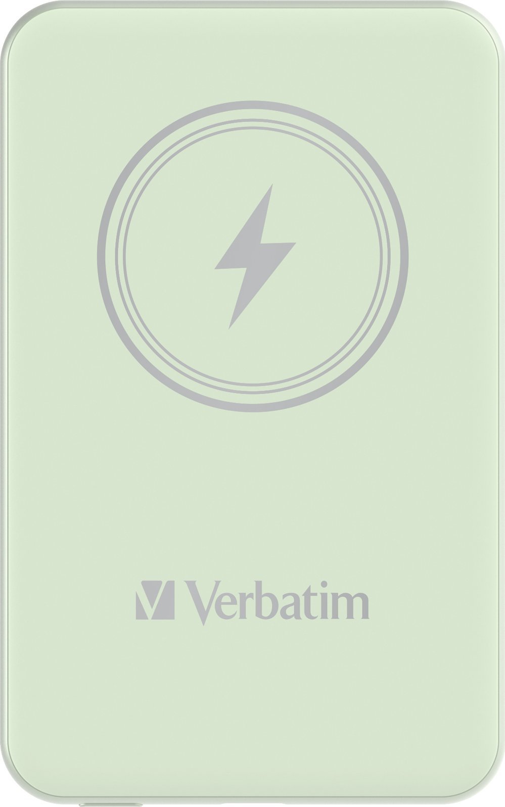 Karikues portativ Verbatim Charge 'n' Go, 5000mAh, karikim wireless magnetik, i gjelbër