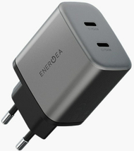 Karikues muri Energea Ampcharge GaN45, 2x USB C, 45W, gri