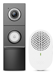 Zile dere me kamerë TP-Link Tapo D235 KIT, 2K 5MP, 180°, e zezë