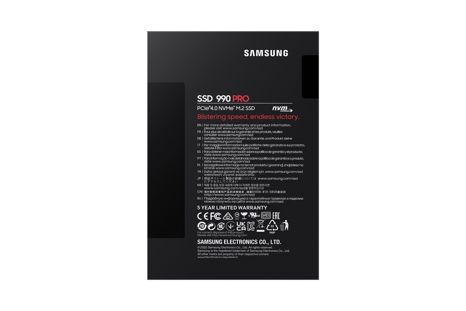Disk SSD Samsung 990 PRO, 2TB, M.2 PCIe 4.0
