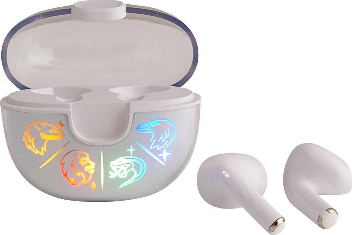 Kufje wireless Lazerbuilt Harry Potter Hogwarts Light up, Bluetooth, me ndriçim, të bardha