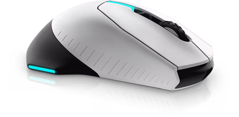 Maus Dell Alienware AW610M, i bardhë