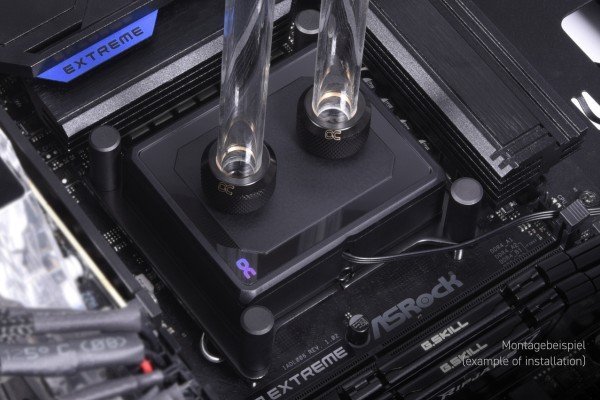 Ftohës CPU Alphacool Eisblock XPX Aurora Pro, Digital RGB, bronzi i zi