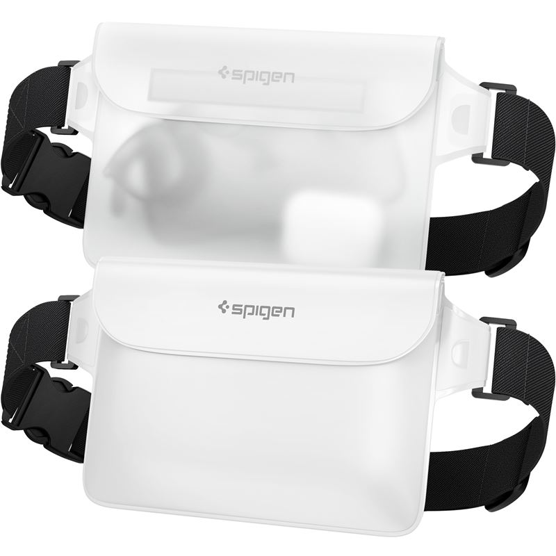 Çantë Spigen Aqua Shield WaterProof Waist Bag A620 2 Pack, e bardhë