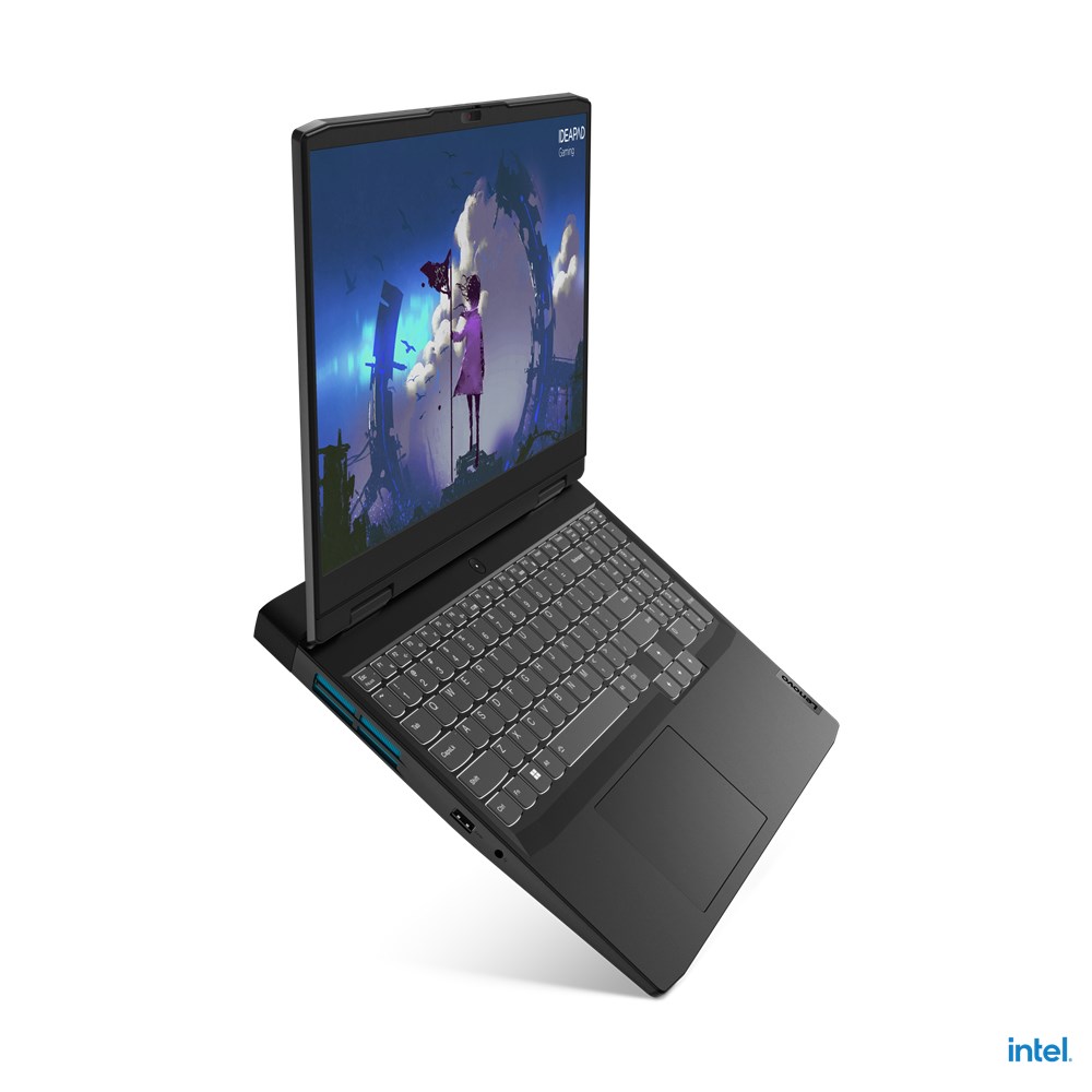 Laptop Lenovo IdeaPad Gaming 3, 15.6", Intel Core i5, 16GB RAM, 512GB SSD, NVIDIA GeForce RTX 3050, i hirtë i errët