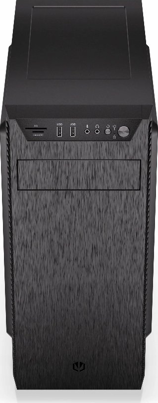 Kuti kompjuteri Endorfy Armis 100 Solid EY2A015, ATX, midi tower, e zezë