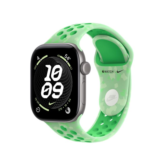 Apple Watch 42mm Green Spark Nike Sport Band, S/M