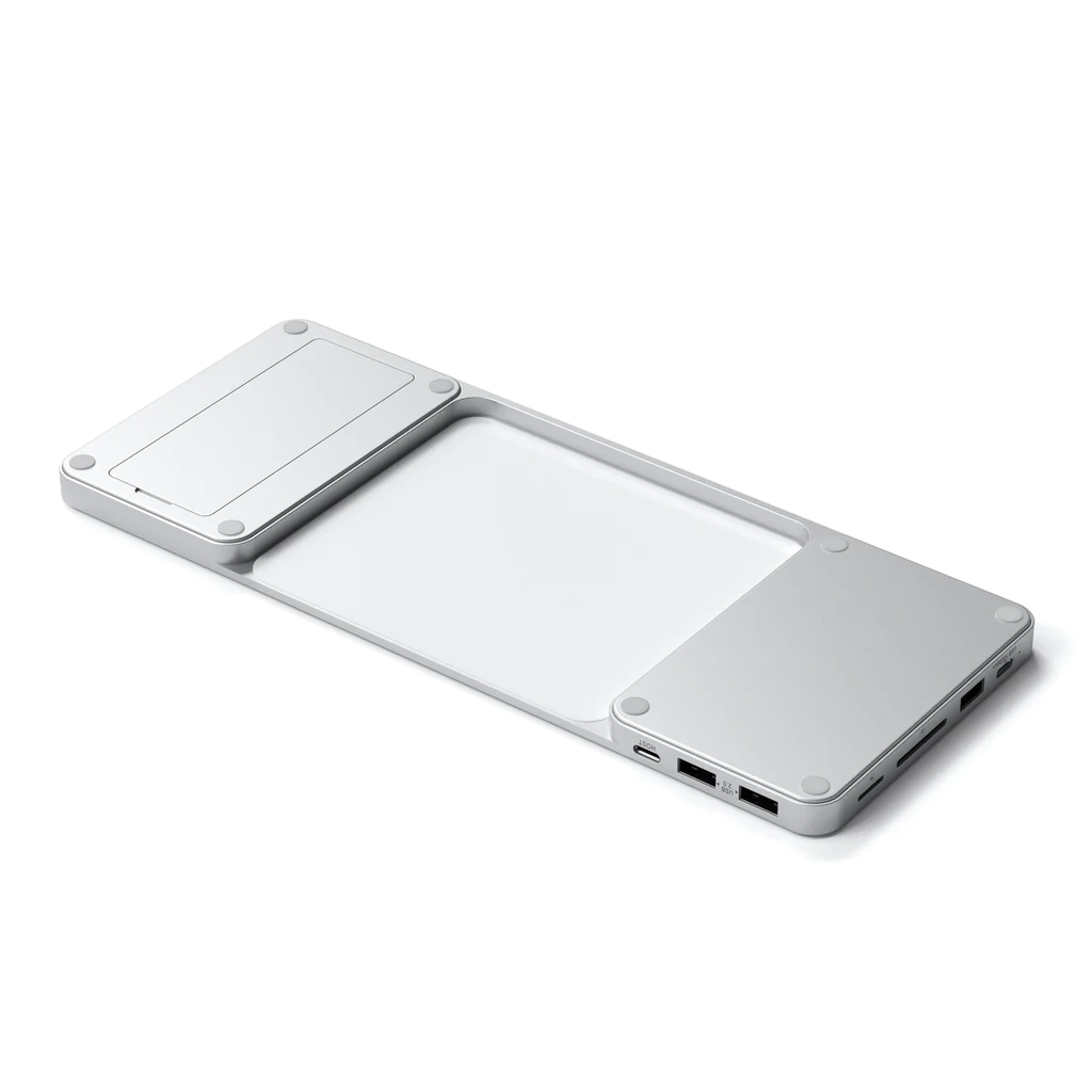 Docking station Satechi Slim USB-C për Apple iMac 24", i argjendtë