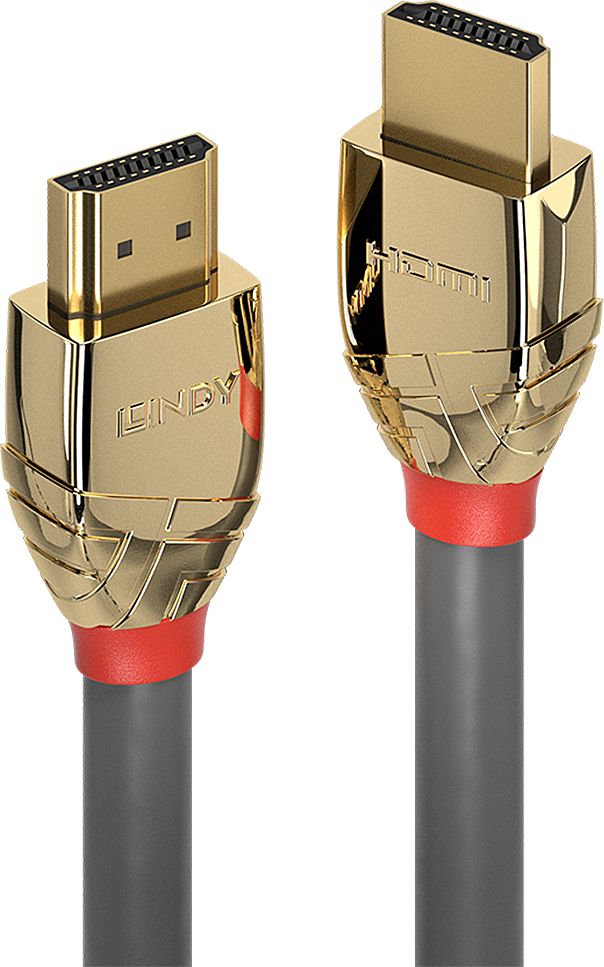 Kabllo Lindy HDMI - HDMI, 1m, e argjendtë