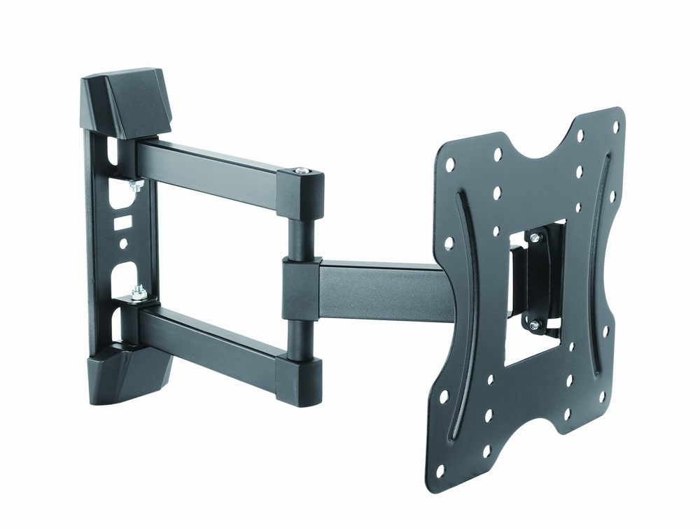 Mbajtëse muri për TV Gembird WM-42ST-02, 23"-42", VESA 200x200 mm, e hirtë