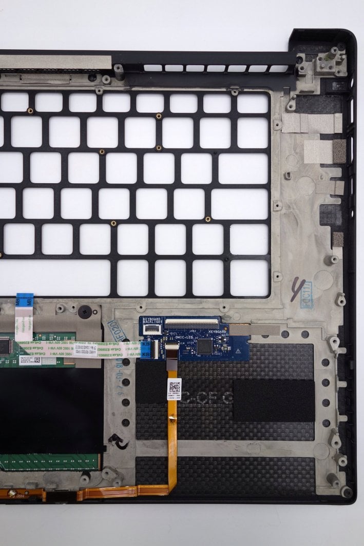 Tastierë për laptop Dell 5510/9550, 81 taste, e bardhë