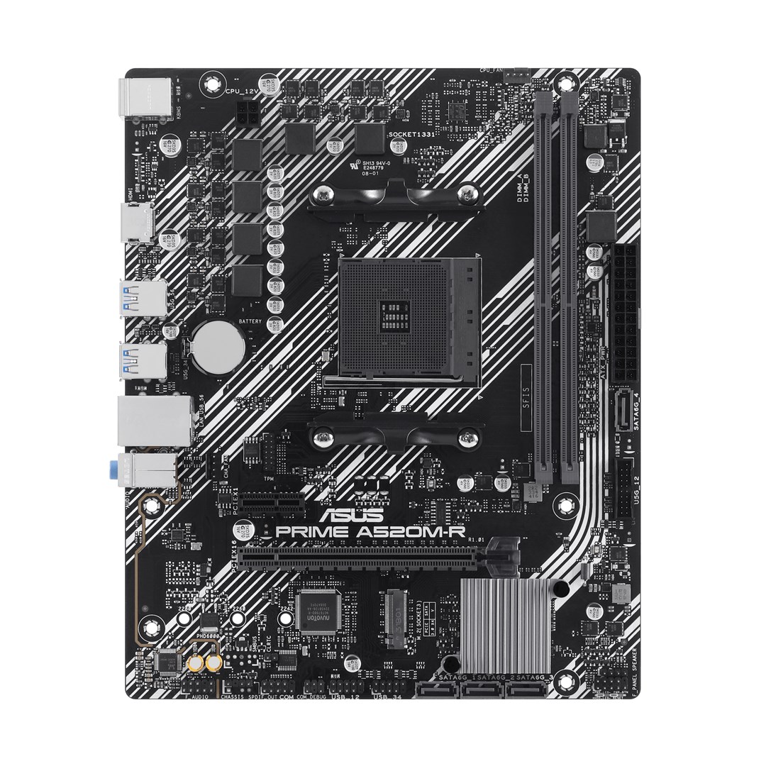 Pllakë amë ASUS PRIME A520M-R AMD A520 Socket AM4 micro ATX