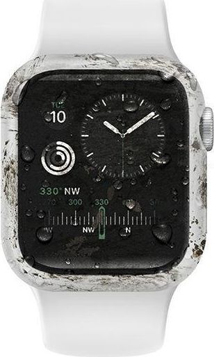 Mbulesë PanzerGlass UNIQ Nautic për Apple Watch 44mm, xham i temperuar, IP68, e bardhë