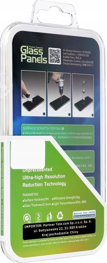 Xham mbrojtës X-one për iPhone 16 Pro Max, tempered glass, transparent