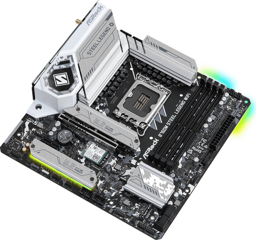 Pllakë amë ASRock B760M STEEL LEGEND WIFI