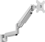 Krah montues për monitor INLINE Slatwall, 17-32", VESA 75x75 100x100, gri argjendtë