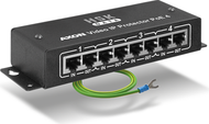 Mbrojtës tensioni AXON VIDEO IP 4POE, për IP dhe PoE, për rrjete dhe kamera, gri
