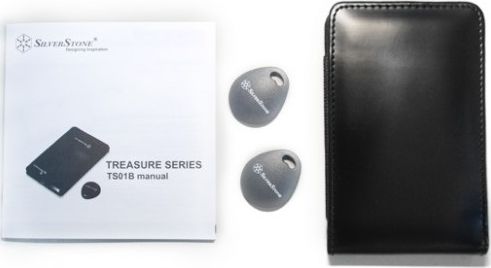 Kuti e jashtme SilverStone Treasure TS01, 2.5" SATA, USB 2.0, e zezë