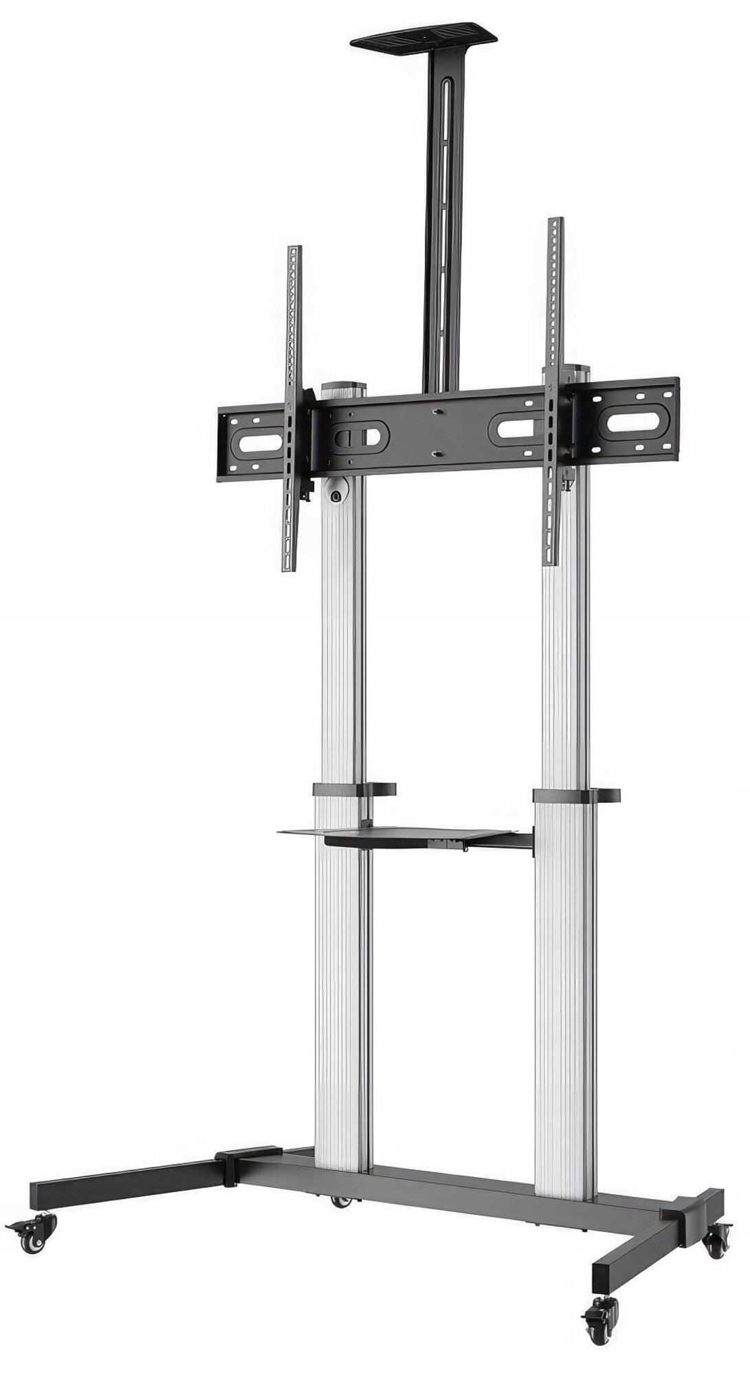 Stendë lëvizëse për TV ART S-15-AL, 60-100", VESA 1000x600, 100 kg, e zezë