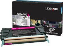 Toner për printer Lexmark X746A3MG, magenta