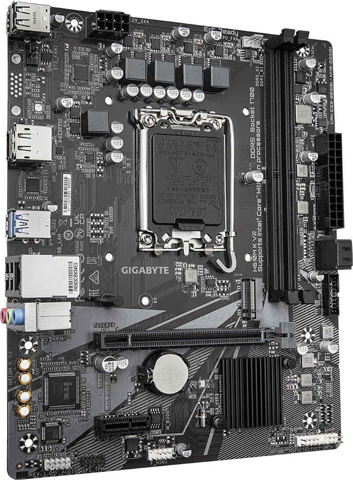 Pllakë amë GIGABYTE H610M K V2 DDR5 Intel H610, LGA 1700, Micro ATX