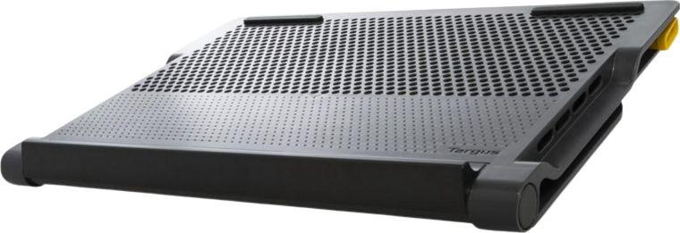Bazë ftohëse për laptop Targus Chill Mat AWE81EU, 2 ventilatorë, lartësi e rregullueshme, e zezë