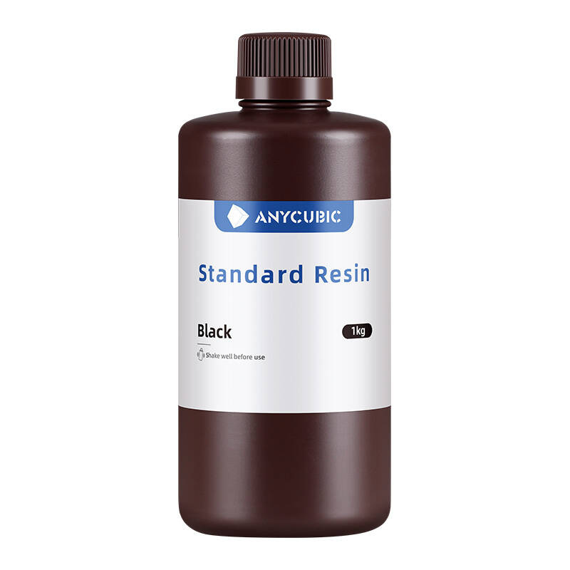 Rrëshirë 3D ANYCUBIC Standard Resin, 1L, për printer LCD UV, e zezë