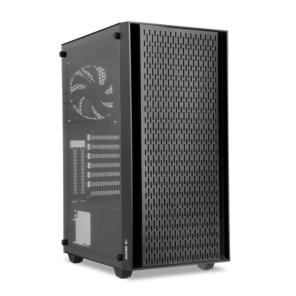 Kase kompjuteri iBOX Cetus OCT 903 RGB, ATX, panel xhami i temperuar, e zezë