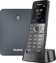 Telefon IP DECT Yealink W74P, ekran TFT, gri