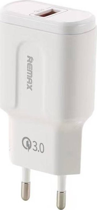 Karikues muri Remax RP-U16, 1xUSB, Quick Charge 3.0 3A, i bardhë
