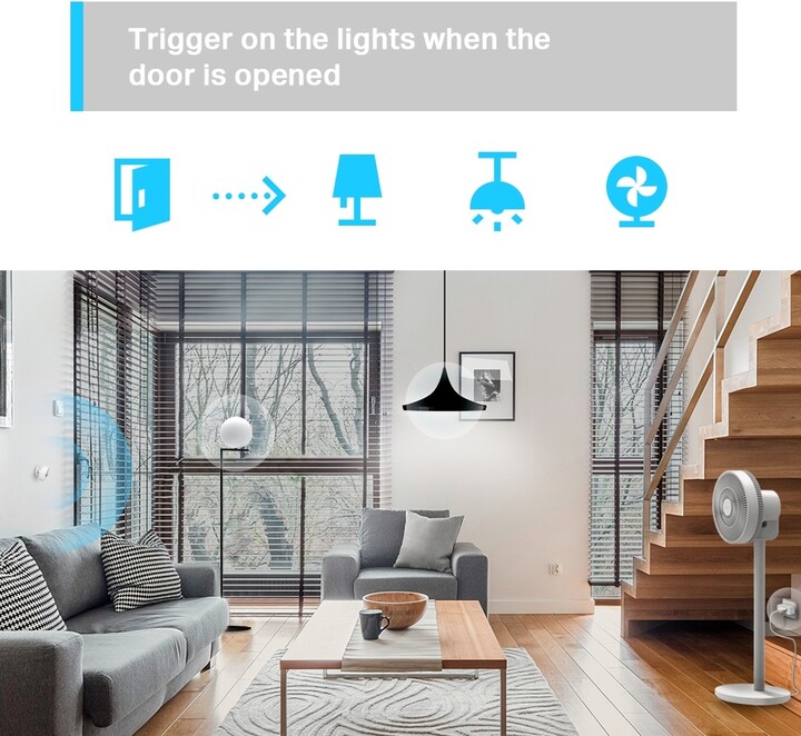 Sensor i lëvizjes TP-Link Tapo T100, 5m, për H100