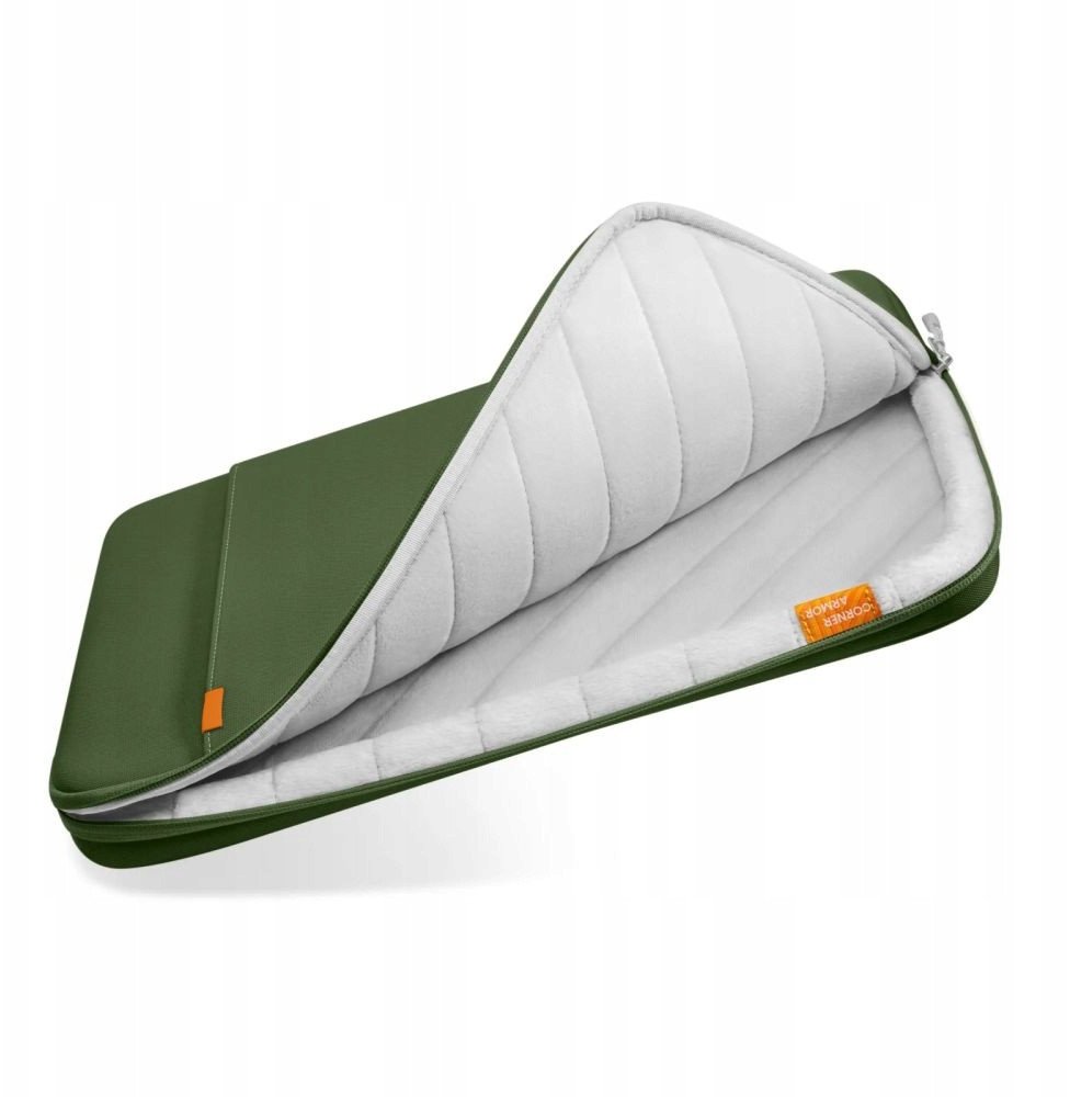 Торба за лаптоп Tech-Protect Defender 13-14\", полиестер, џеб за додатоци, зелена