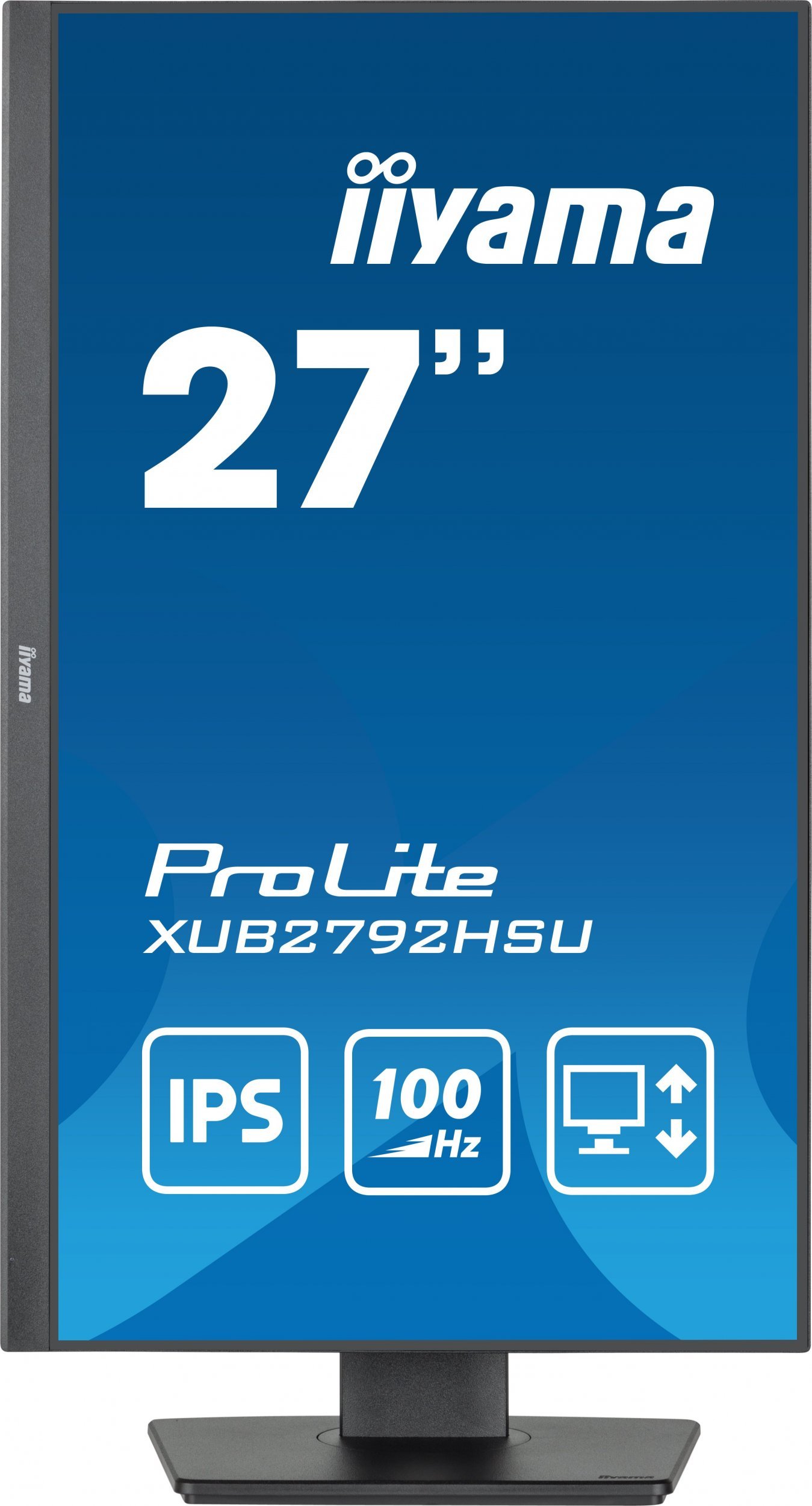 Monitor iiyama ProLite XUB2792HSU-B6, 27", 100Hz, Full HD, i zi