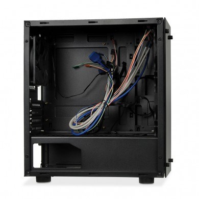 Kutia kompjuterike iBOX Passion V4 OPV4, RGB, ATX, e zezë