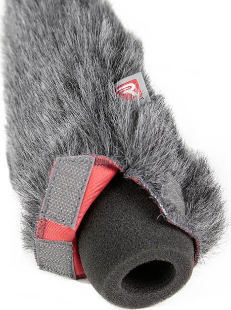 Aksesor mikrofonik Rycote 12cm SGM Foam and Windjammer 24/25, për mikrofon shotgun, i zi