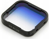 Filtër gjysmë blu Xrec për GoPro Hero 5 Black, montim i shpejtë, efekt gradacional, blu