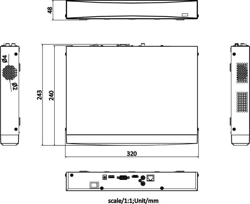 Video‑rekorder rrjeti Hikvision DS-7608NXI-K1(D) PL, 8 kanale, NVR, i zi