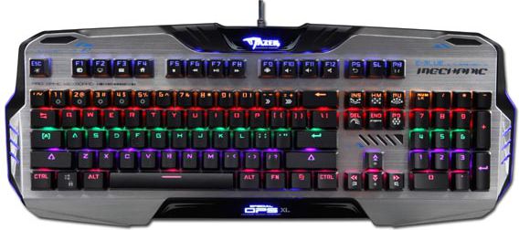 Tastierë E-Blue Mazer Mechanical 729, US, e kaltër