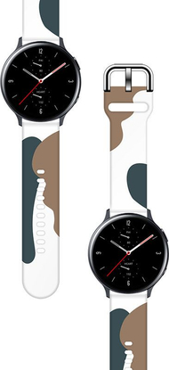 Ремче Hurtel Strap Moro за Samsung Galaxy Watch 46mm, силикон, камуфлажен дизајн, повеќебоен