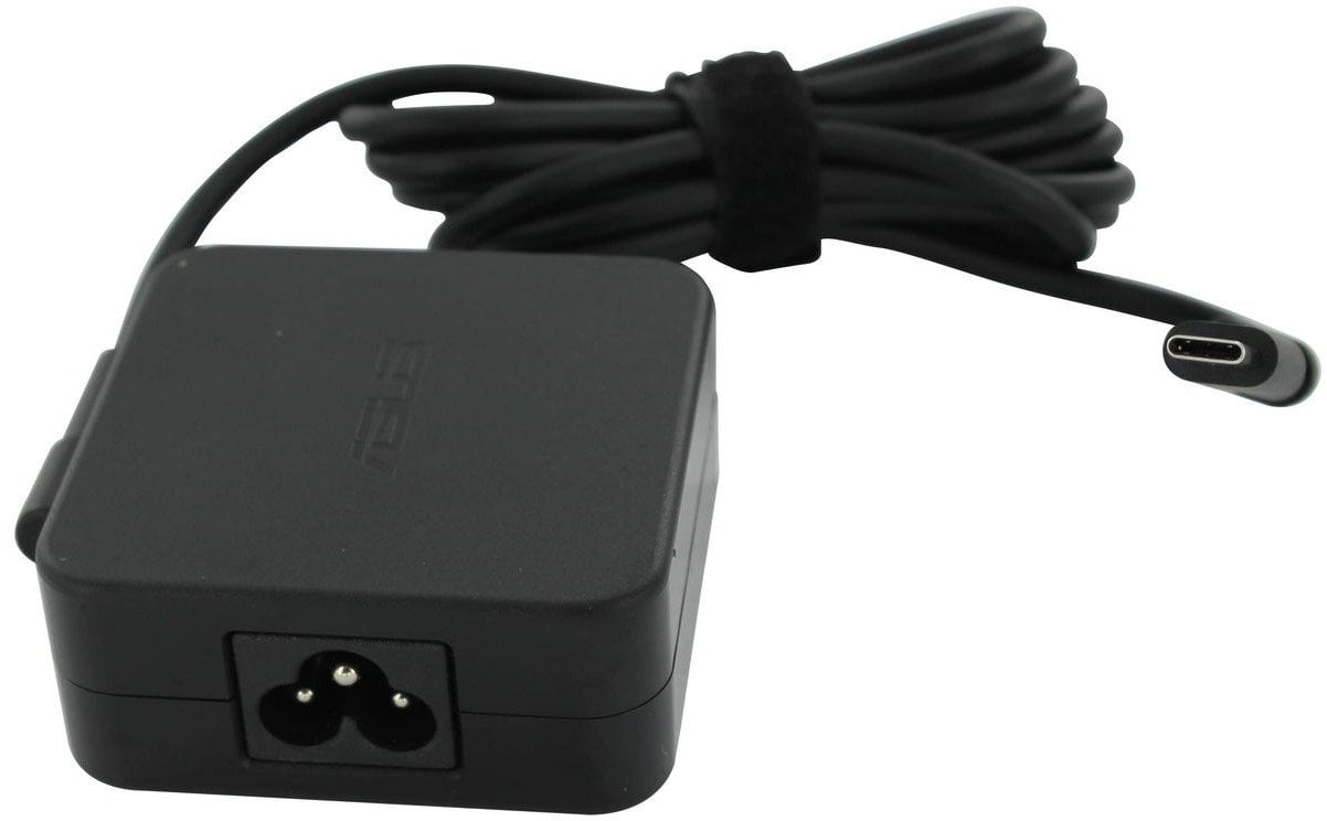 Adapter karikues Asus, 65W, USB Type C, i bardhë